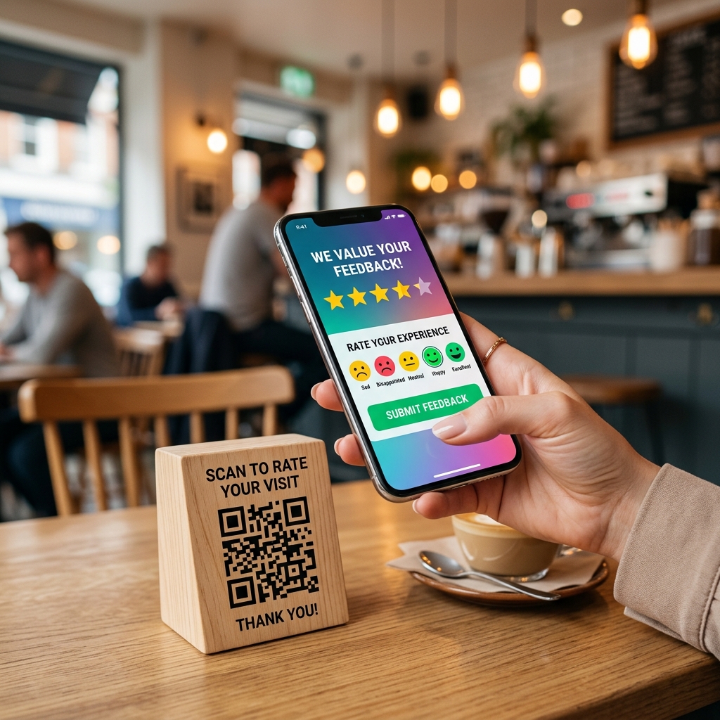 Building a Contactless Customer Feedback System with QR Codes
