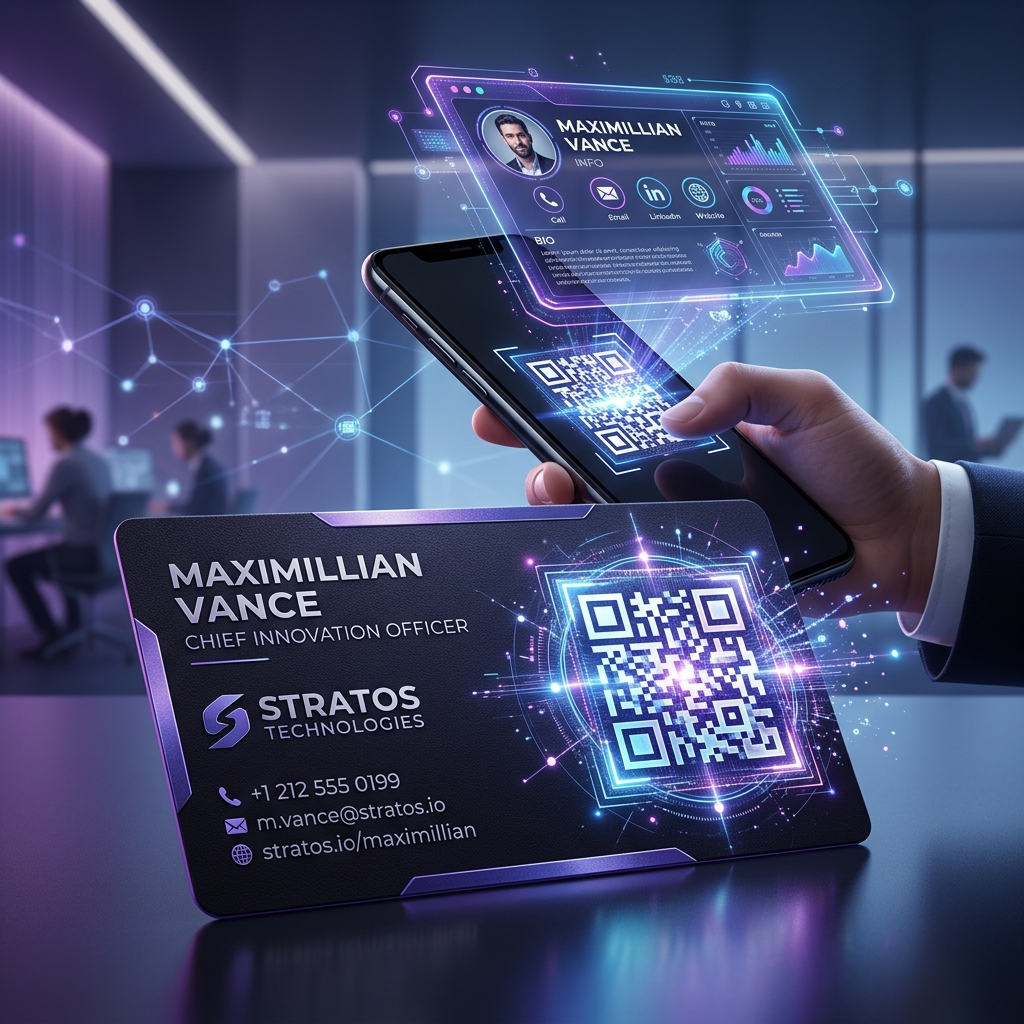 Networking 2.0: Optimizing Business Cards with Smart QR Codes