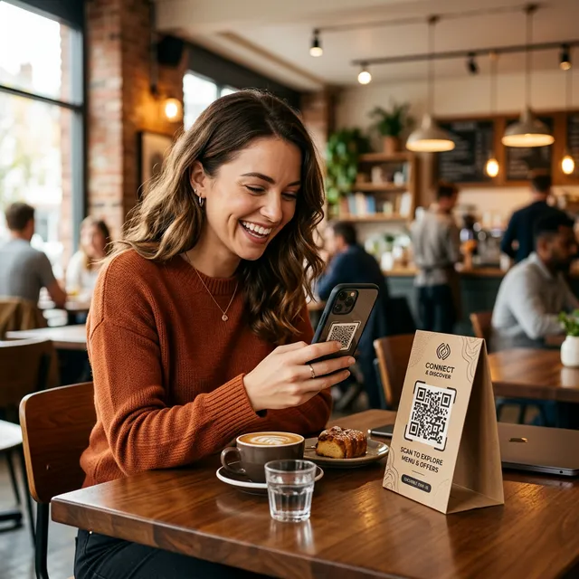 Dynamic QR code scanning experience